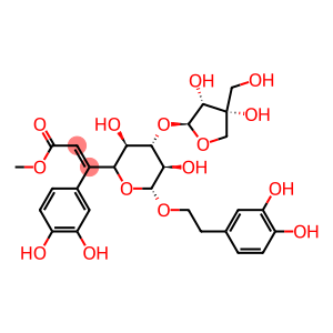 3,4-Dihydroxyphenethyl 3-O-(D-apio-β-D-furanosyl)-6-O-(3,4-dihydroxy-trans-cinnamoyl)-β-D-glucopyranoside