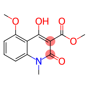 methyl-4-hydroxy-5-methoxy-1-methyl-2-oxo-1,2-dihydroquinoline-3-carboxylate