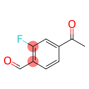 4-acetyl-2-fluorobenzaldehyde
