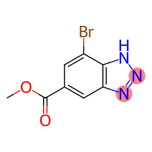 Methyl 7-broMo-1H-benzotriazole-5-carboxylate