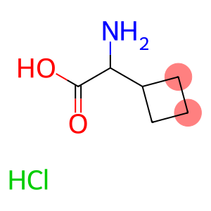 Cyclobutaneacetic acid, alpha-amino-, hydrochloride