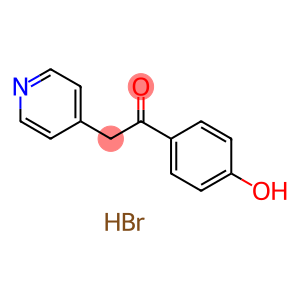 1-(4-hydroxyphenyl)-2-(pyridin-4-yl)ethan-1-one hydrobromide