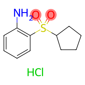 2-(Cyclopentanesulfonyl)aniline, HCl
