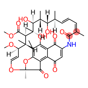 1,4-Dideoxy-1,4-dihydro-1,4-dioxo-rifamycin