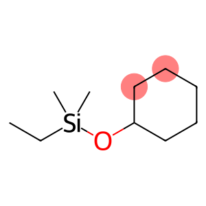 Ethyl(dimethyl)silyloxycyclohexane