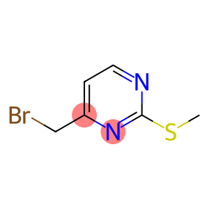 Pyrimidine, 4-(bromomethyl)-2-(methylthio)-