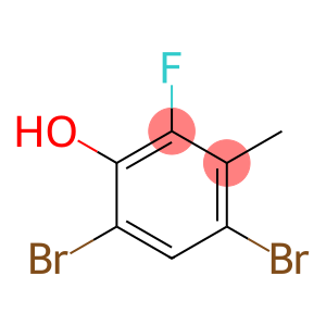 4,6-Dibromo-2-fluoro-3-methylphenol