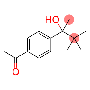 1-(4-(2-hydroxy-3,3-dimethylbutan-2-yl)phenyl)ethan-1-one