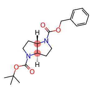 Rel-1-benzyl 4-(tert-butyl) (3aR,6aS)-hexahydropyrrolo[3,2-b]pyrrole-1,4-dicarboxylate