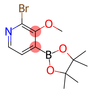 2-溴-3-甲氧基-4-(4,4,5,5-四甲基-1,3,2-二氧硼杂环戊烷-2-基)吡啶