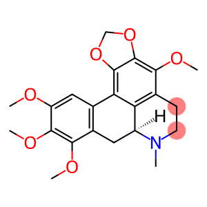 (7aS)-6,7,7a,8-Tetrahydro-4,9,10,11-tetramethoxy-7-methyl-5H-benzo[g]-1,3-benzodioxolo[6,5,4-de]quinoline