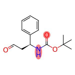 tert-butyl [(1S)-3-oxo-1-phenylpropyl]carbamate