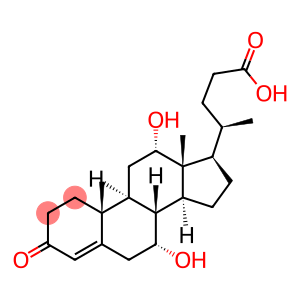 7a,12a-Dihydroxy-3-oxo-4-cholenoic acid