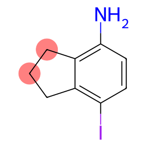 1H-Inden-4-amine, 2,3-dihydro-7-iodo-
