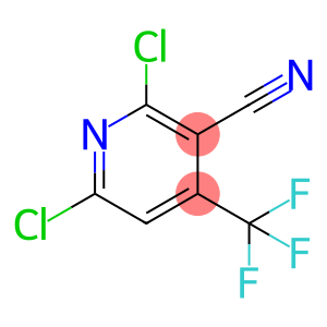 2,6-dichloro-4-((trifluoromethyl))-pyridin-3-carbonitrile