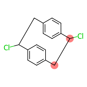 Tricyclo[8.2.2.24,7]hexadeca-4,6,10,12,13,15-hexaene, 2,8-dichloro-