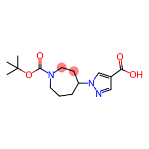 4-(4-Carboxy-pyrazol-1-yl)-azepane-1-carboxylic acid tert-butyl ester
