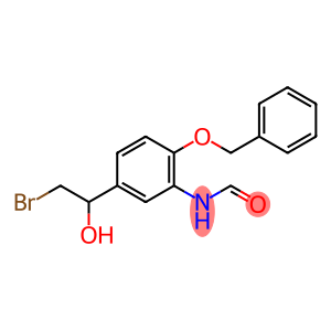 N-[5-(2-bromo-1-hydroxyethyl)-2-phenylmethoxyphenyl]formamide