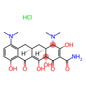 (2Z,4S,4aS,5aR,12aS)-2-[amino(hydroxy)methylidene]-4,7-bis(dimethylamino)-10,11,12a-trihydroxy-4a,5a,6,12a-tetrahydrotetracene-1,3,12(2H,4H,5H)-trione hydrochloride