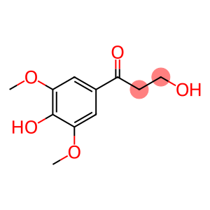3-羟基-1-(4-羟基-3,5-二甲氧基苯基)丙-1-酮