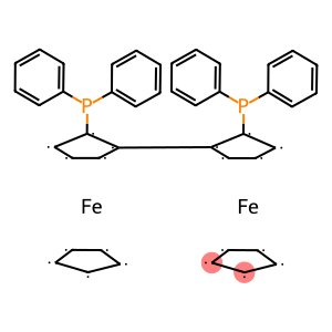 (r,r'')-2,2''-bis(diphenylphosphino)-1,1''-biferrocene