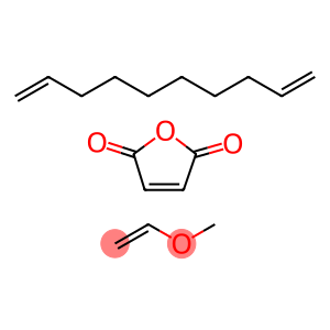 POLY(METHYL VINYL ETHER-ALT-MALEIC ANHYDRIDE), CROSS-LINKED WITH 1,9-DECADIENE
