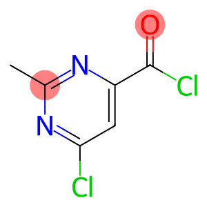 6-Chloro-2-methyl-pyrimidine-4-carbonyl chloride