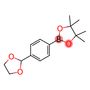 1,3,2-Dioxaborolane, 2-[4-(1,3-dioxolan-2-yl)phenyl]-4,4,5,5-tetramethyl-