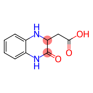2-(3-keto-2,4-dihydro-1H-quinoxalin-2-yl)acetic acid