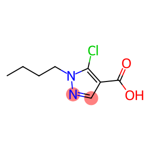 1H-Pyrazole-4-carboxylic acid, 1-butyl-5-chloro-