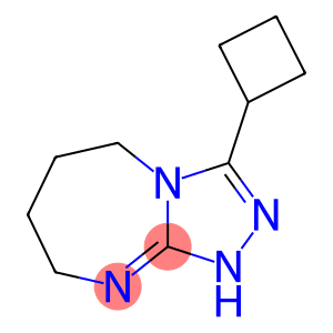 1H-1,2,4-Triazolo[4,3-a][1,3]diazepine, 3-cyclobutyl-5,6,7,8-tetrahydro-