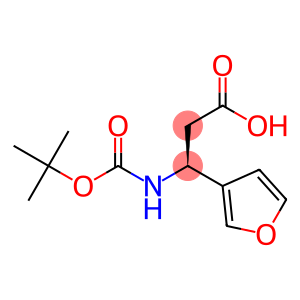 (S)-3-((tert-butoxycarbonyl)amino)-3-(furan-3-yl)propanoic acid