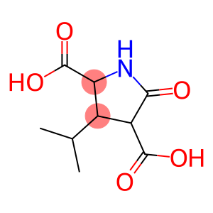 3-Isopropyl-5-oxopyrrolidine-2,4-dicarboxylic acid
