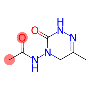 N-(2,5-Dihydro-6-methyl-3-oxo-1,2,4-triazin-4(3H)-yl)acetamide