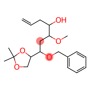 D-altro-Non-1-enitol, 1,2,3,6-tetradeoxy-5-O-methyl-8,9-O-(1-methylethylidene)-7-O-(phenylmethyl)- (9CI)