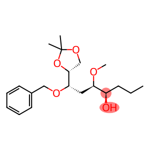 D-altro-Nonitol, 1,2,3,6-tetradeoxy-5-O-methyl-8,9-O-(1-methylethylidene)-7-O-(phenylmethyl)-
