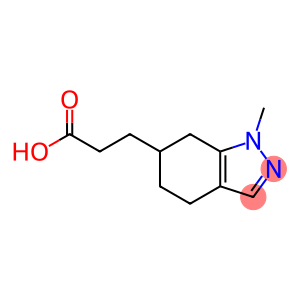 3-(1-methyl-4,5,6,7-tetrahydro-1H-indazol-6-yl)propanoic acid