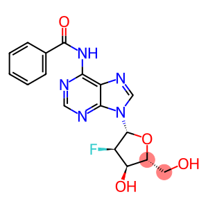 N-[9-[(2R,3R,4R,5R)-3-fluoro-4-hydroxy-5-(hydroxymethyl)tetrahydrofuran-2-yl]purin-6-yl]benzamide