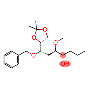 D-allo-Nonitol, 1,2,3,6-tetradeoxy-5-O-methyl-8,9-O-(1-methylethylidene)-7-O-(phenylmethyl)-
