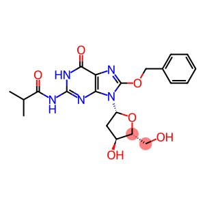 N-[9-[(2R,4S,5R)-4-hydroxy-5-(hydroxymethyl)oxolan-2-yl]-6-oxo-8-phenylmethoxy-3H-purin-2-yl]-2-methylpropanamide