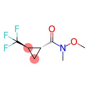 trans-N-methoxy-N-methyl-2-(trifluoromethyl)cyclopropanecarboxamide