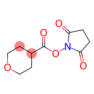 2,5-dioxopyrrolidin-1-yl tetrahydro-2H-pyran-4-carboxylate