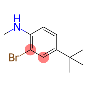 Benzenamine, 2-bromo-4-(1,1-dimethylethyl)-N-methyl-