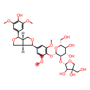 丁香树脂酚-4-O-Β-D-呋喃芹糖基-Β-D-吡喃葡萄糖苷
