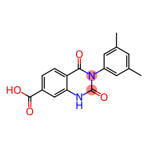 3-(3,5-Dimethylphenyl)-2,4-dioxo-1,2,3,4-tetrahydroquinazoline-7-carboxylicacid