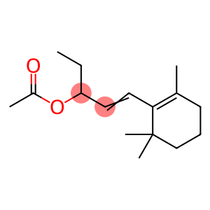 1-Penten-3-ol, 1-(2,6,6-trimethyl-1-cyclohexen-1-yl)-, 3-acetate