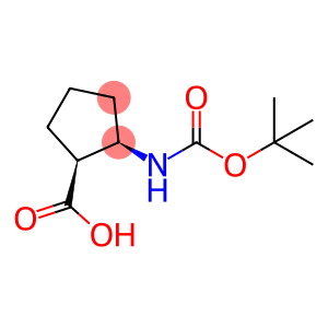 (1S,2R)-2-[[(1,1-Dimethylethoxy)carbonyl]amino]cyclopentanecarboxylic acid