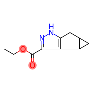 ethyl 3b,4,4a,5-tetrahydro-1H-cyclopropa[3,4]cyclopenta[1,2-c]pyrazole-3-carboxylate