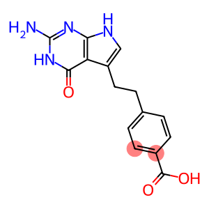 Benzoic acid, 4-[2-(2-amino-4,7-dihydro-4-oxo-1H-pyrrolo[2,3-d]pyrimidin-5-yl)ethyl]- (9CI)
