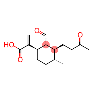4,5-Dioxo-4,5-seco-11(13)-cadinen-12-oic acid